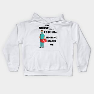 Fathers Day Nurse Kids Hoodie